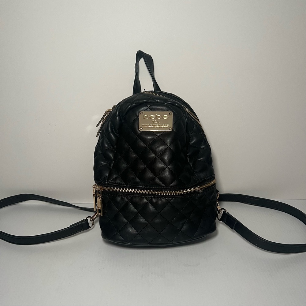 Bebe black small backpack